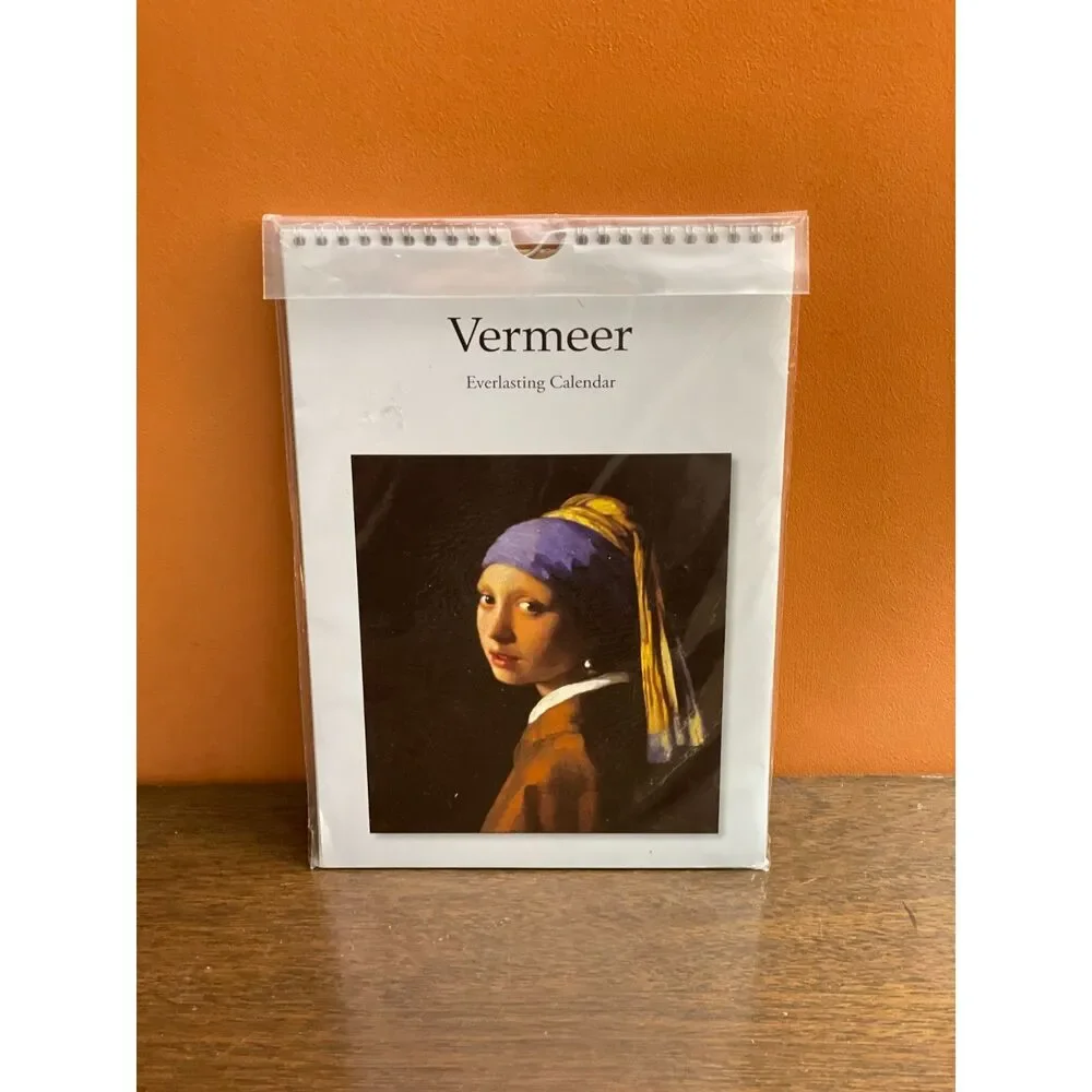 Rare Vermeer Everlasting Perpetual Calendar Girl With a Pearl Earring Sealed